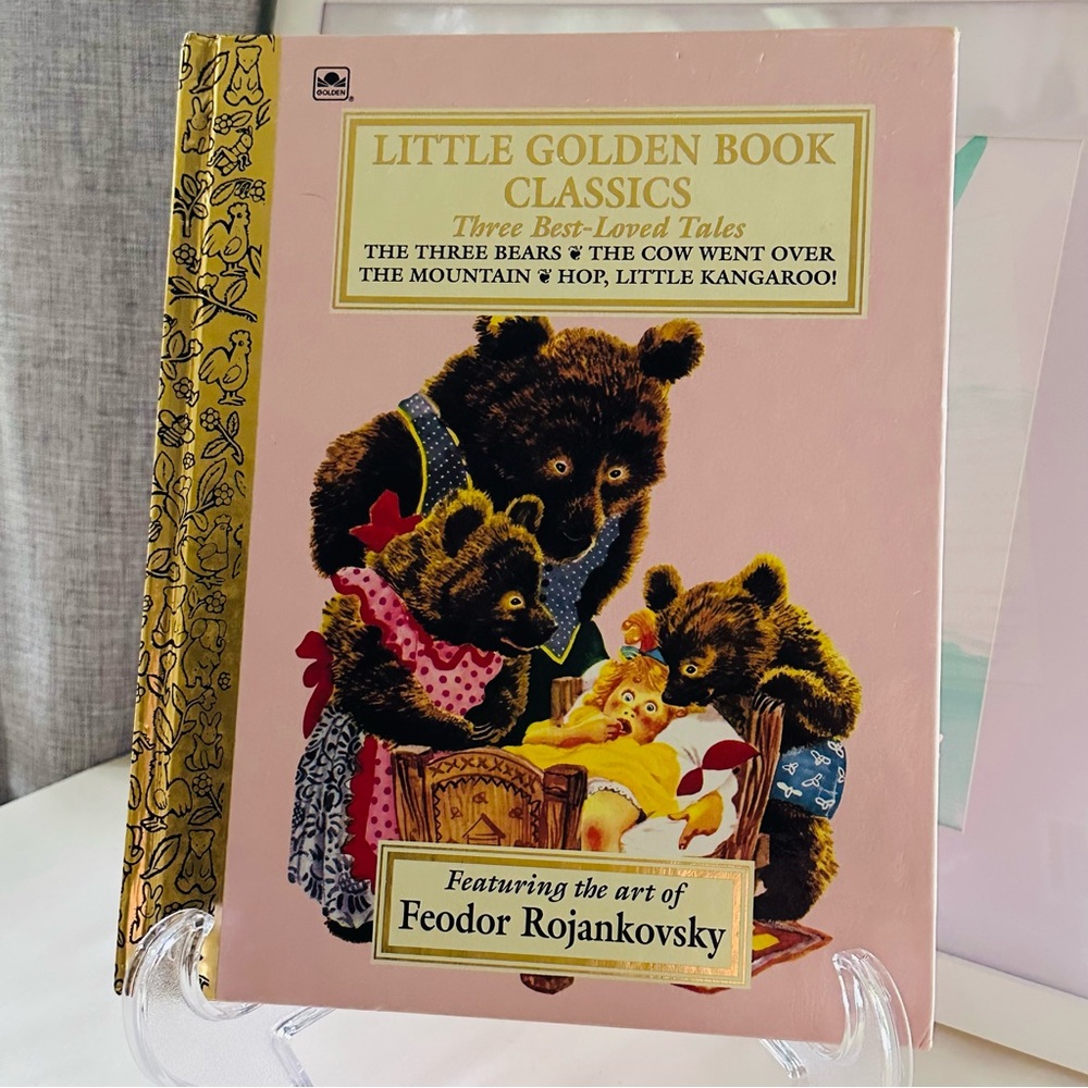 Little Golden Book Classics Three Best-Loved Tales Hardcover Book
